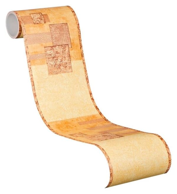 Väggkant - Stick Ups - 5,00 m x 0,13 m - Brun - Interiör - Tvättbar