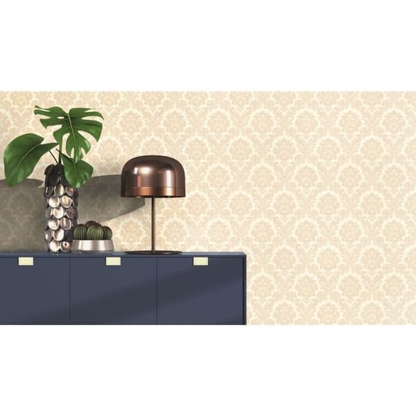 Tapet - Rasch - Trianon XIII - Beige - 10,05 m x 0,53 m - Non-vävd