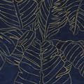 Miniatyrbild 6 av 6: Komar - D1-058 - Dot Självhäftande Rund Non-Woven Fototapet Svart/Blå