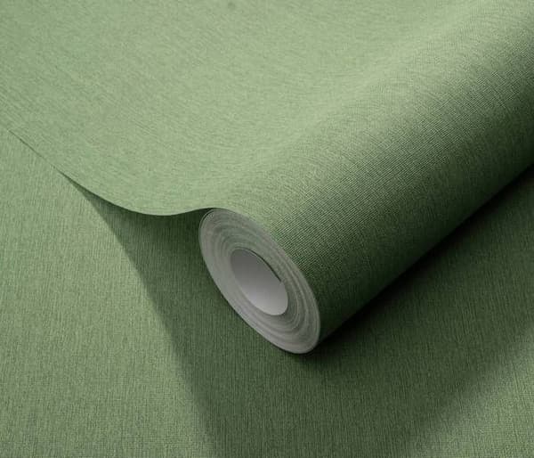 Papper non-woven 10393-07 Enfärgad tapet 0,53 x 10,05 m Erismann Martinique Grön
