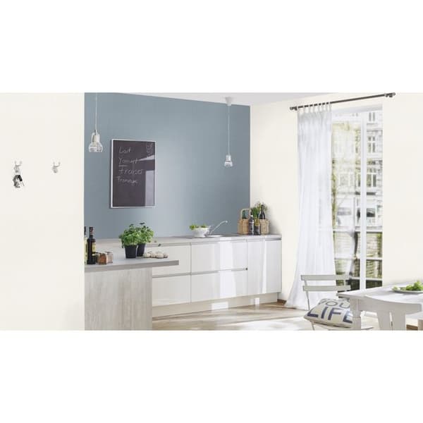 non-woven tapet 633658 non-woven enfärgad 53 x 1005 cm Rasch Color Your Life blå