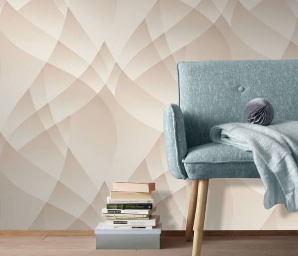 Non-woven tapet 10374-02 Grafisk tapet 0,53 x 10,05 m Erismann Fashion for Walls Beige