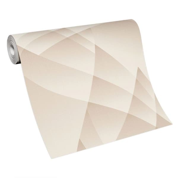 Non-woven tapet 10374-02 Grafisk tapet 0,53 x 10,05 m Erismann Fashion for Walls Beige