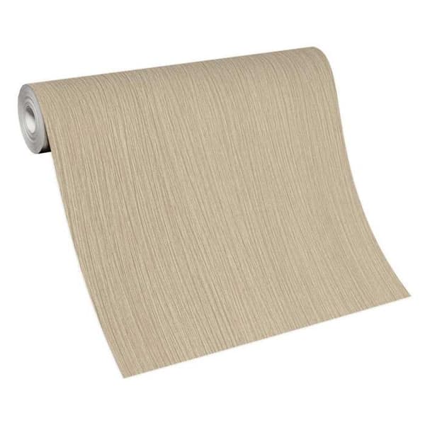 Non-woven tapet 10028-30 Ensfärgad tapet 0,53 x 10,05 m Erismann GMK - Fashion For Walls Guld