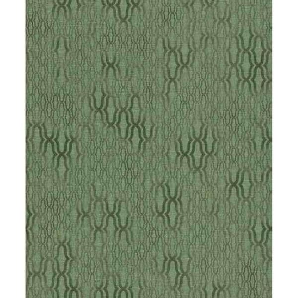 Non-woven tapet 10259-07 Grafisk tapet 0,53 x 10,05 m Erismann Casual Chic grön