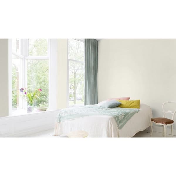 Rasch non-woven tapet Välkommen Hem 654110 uni tapet 10.05 x 0.53 m vit tapet för vardagsrum sovrum kök coul...