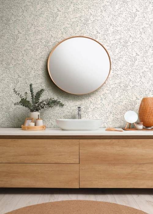 Papper vägg non-woven 397474 Grå Vit Blommor Floral PintWalls II A.S. Creation