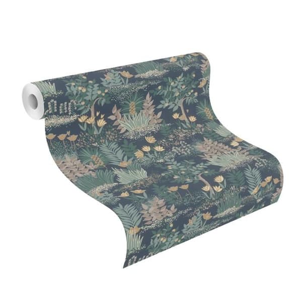 Rasch Rhapsody 690903 Non-vävd tapet med blommor 10.05 x 0.53 m