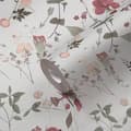 Miniatyrbild 4 av 6: Vävt tapet 397461 Vit Lila Blommor Floral PintWalls II A.S. Creation