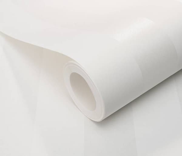 expanderad vinyl 10361-01 non-vävd tapet randiga vågor 0.53 x 10.05 m Erismann 4Earth Melissa vit