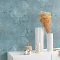 Miniatyrbild 5 av 6: vinyl expanderad 10360-19 non-woven tapet grafisk 0,53 x 10,05 m Erismann 4Earth Melissa turkos