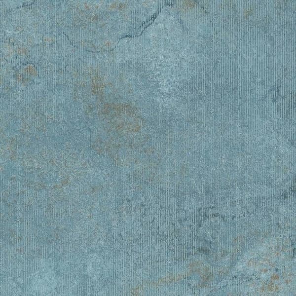vinyl expanderad 10360-19 non-woven tapet grafisk 0,53 x 10,05 m Erismann 4Earth Melissa turkos