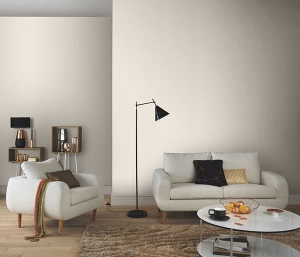 Non-woven tapet 10437-14 enfärgad tapet 0,53 x 10,05 m Erismann Spotlight krämfärgad