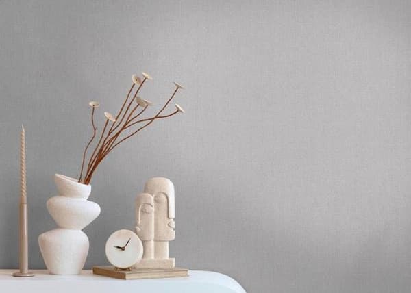 Non-woven tapet - beige - Plain / plain - Pure Elegance - A.S. Creation