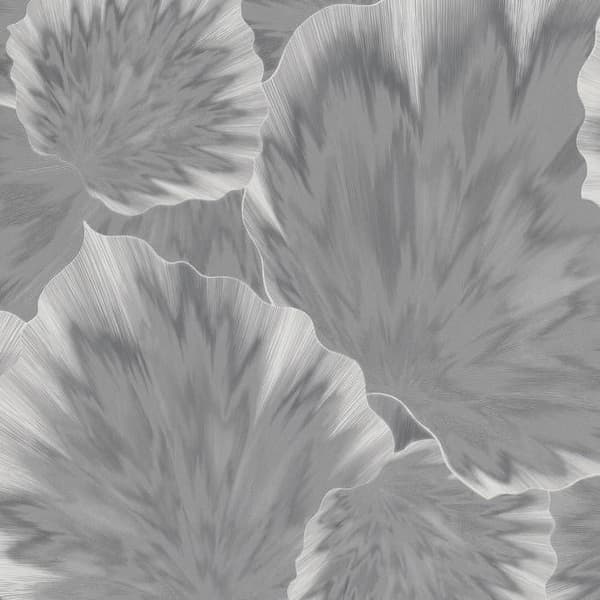 Non-woven tapet 10402-10 Tapet Blommor Floral 0,53 x 10,05 m Erismann Spotlight Grå