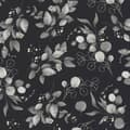 Miniatyrbild 1 av 6: Non-woven tapeter - svart - blommor / blommig - Mönstrade tapeter - Pure Elegance - A.S