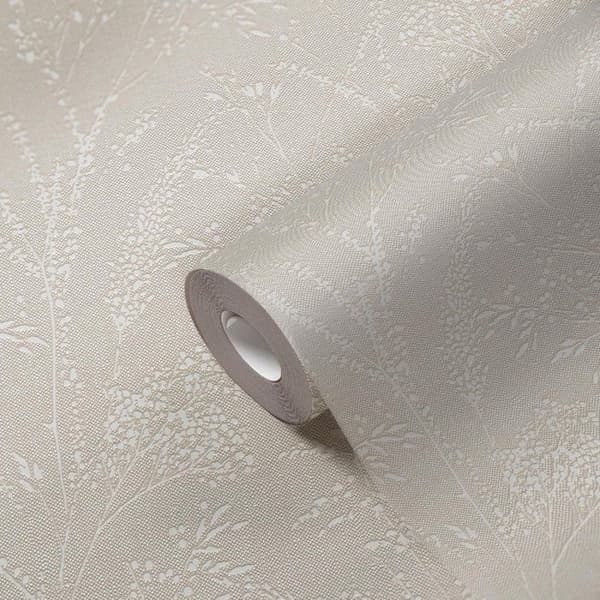 Non-woven tapeter - brun - träd / löv - Mönstrade tapeter - Pure Elegance - A.S