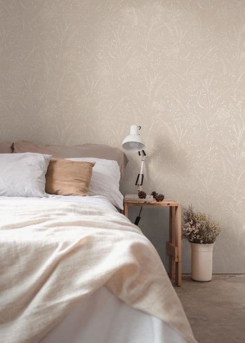 Non-woven tapeter - brun - träd / löv - Mönstrade tapeter - Pure Elegance - A.S