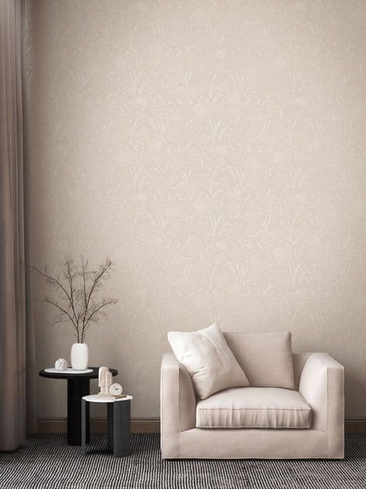 Non-woven tapeter - brun - träd / löv - Mönstrade tapeter - Pure Elegance - A.S