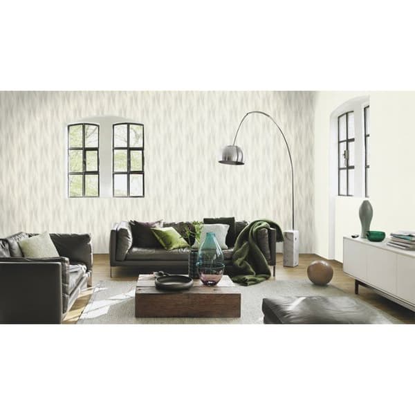 Rasch 651508 Tapet non-woven Vågor 0.53 x 10.05 m Grå