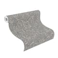 Miniatyrbild 4 av 4: Rasch 651621 Tapet non-woven Baroque 0.53 x 10.05 m Grå