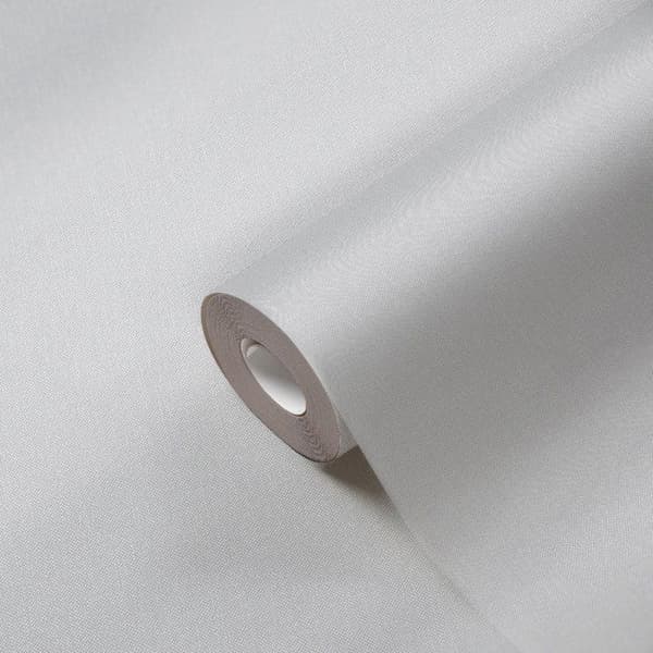 Non-woven tapet - grå - Slät / slät - Pure Elegance - A.S