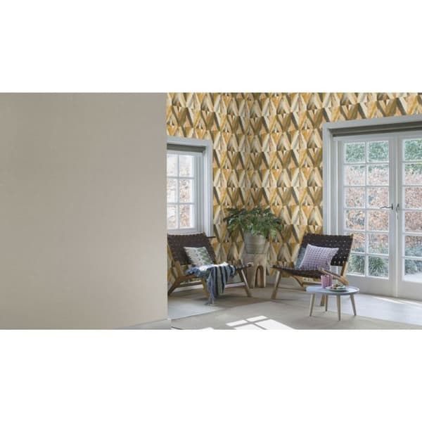 Rasch Kalahari 704044 Non-woven tapet Blommönster Orange 10,05 x 0,53 m