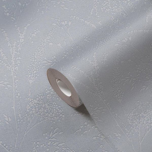 Non-woven tapeter - blå - träd / löv - Mönstrade tapeter - Pure Elegance - A.S