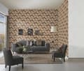 Miniatyrbild 3 av 6: Non-woven tapet 10401-30 Grafisk tapet 0,53 x 10,05 m Erismann Spotlight Gold
