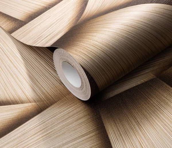 Non-woven tapet 10401-30 Grafisk tapet 0,53 x 10,05 m Erismann Spotlight Gold
