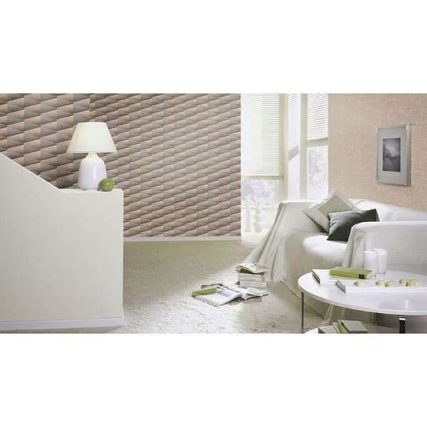 Rasch non-woven tapet grafisk svart brun 10,05 m x 0,53 m Komposition 554670