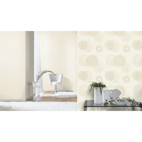 Rasch #tapetbyte II 651126 Non-vävd tapet Enfärgad Uni 0.53 x 10.05 m Beige