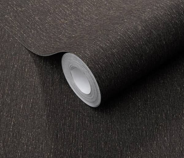 Non-woven tapet 10437-15 enfärgad tapet 0,53 x 10,05 m Erismann Spotlight svart