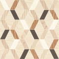 Miniatyrbild 1 av 3: Non-woven tapet - beige - geometrisk - mönstrade tapeter - 615760 - Urval - Rasch