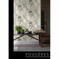 Miniatyrbild 2 av 2: papper tapet 465334 tapet blommor floral 53 x 1005 cm Rasch Selection beige grön