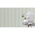 Miniatyrbild 5 av 6: Rasch 652123 Non-woven tapet Ränder 0.53 x 10.05 m Grön