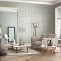 Miniatyrbild 3 av 5: Rasch tapet non-woven Classic-Chic blå guld 10,05 m x 0,53 m Saphira 420531