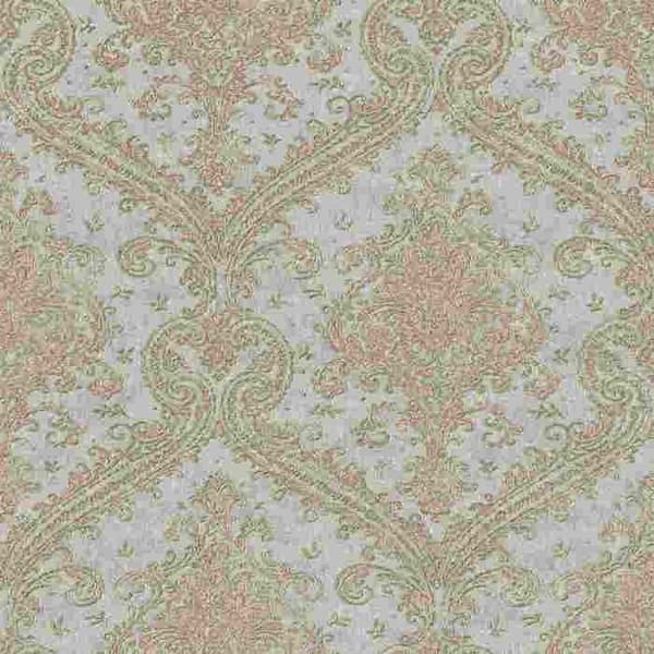 Rasch tapet non-woven Classic-Chic blå guld 10,05 m x 0,53 m Saphira 420531
