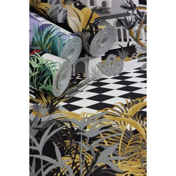 Rasch Tropical House 687415 Non-woven tapet Botanisk 0.53 x 10.05 m Färgglad