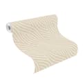 Miniatyrbild 2 av 4: Rasch tapet non-woven grafisk beige crème 10,05 m x 0,53 m Kalahari 704532