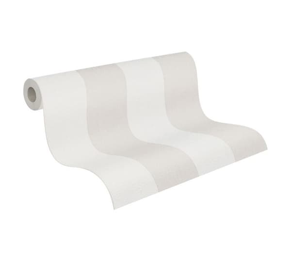 Papper utan väv 397966 Krämbeige Ränder Vågor A.S. Creation