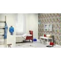 Miniatyrbild 3 av 6: Rasch Kalahari 704051 Non-woven tapet 3D-effekt 0.53 x 10.05 m Färgglad