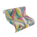 Miniatyrbild 2 av 6: Rasch Kalahari 704051 Non-woven tapet 3D-effekt 0.53 x 10.05 m Färgglad
