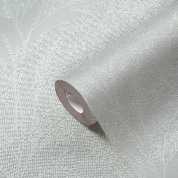 Fibertapeter - grön - träd / löv - Mönstrade tapeter - Pure Elegance - A.S
