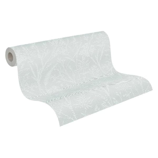 Fibertapeter - grön - träd / löv - Mönstrade tapeter - Pure Elegance - A.S