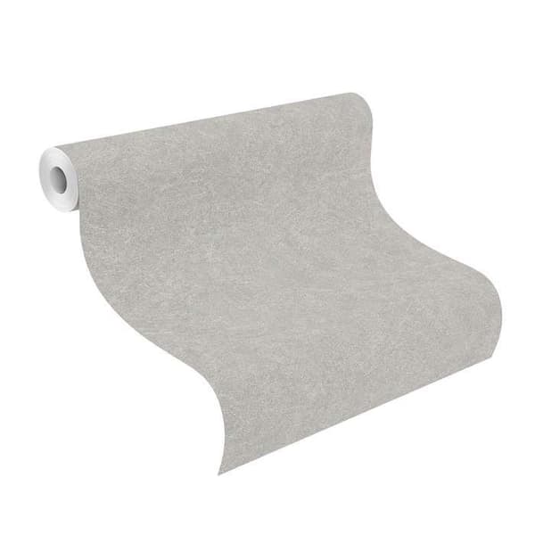Rasch Välkommen Hem 699807 Non-woven tapet Enfärgad 10.05 x 0.53 m Grå