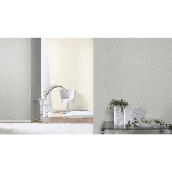Rasch Välkommen Hem 699807 Non-woven tapet Enfärgad 10.05 x 0.53 m Grå