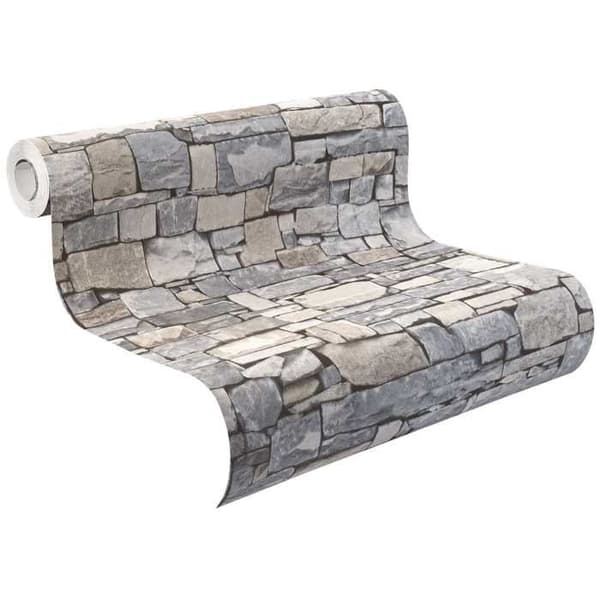 Rasch Tapet 859102 Rasch Kollektion Pierre &amp; Bois Grå