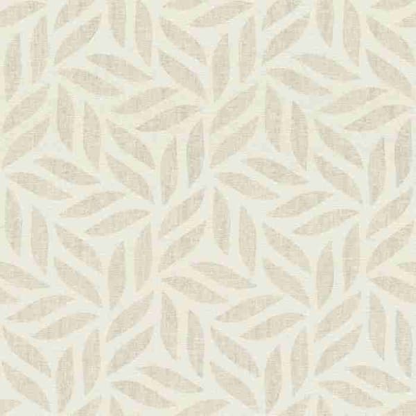Rasch tapet non-woven Floral Beige vit 10,05 m x 0,53 m Kalahari 704624