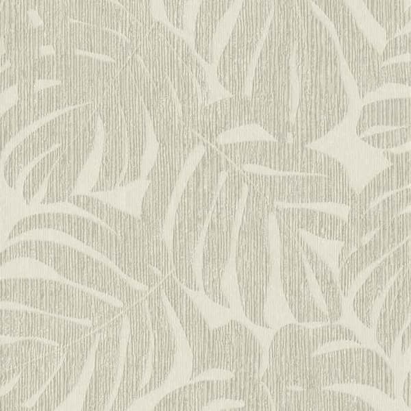 Rasch Välkommen Hem 653106 Non-woven tapet Botaniskt 0.53 x 10.05 m Grå